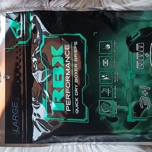 RBX Performance Quick Dry Boxer Briefs Set of 4